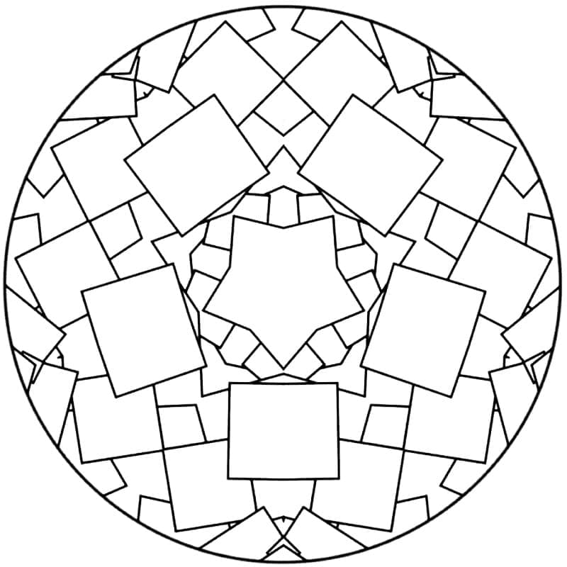 Mandalas Abstraits 21